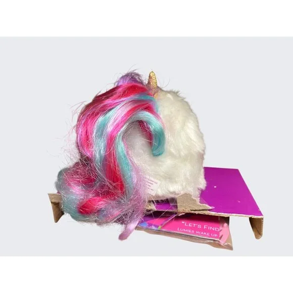 Pomsies Lumies Interactive Light-Up Interactive Pom Pom Pets Plush Toy - Picture 4 of 14